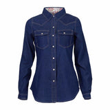 Denim Button-Up