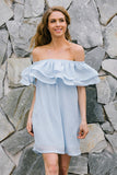 Chiffon Ruffle Dress