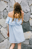 Chiffon Ruffle Dress