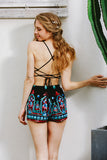 V-neck II Piece Romper