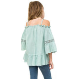 Flare Sleeve Blouse