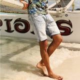 Light Wash Denim Shorts