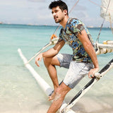 Light Wash Denim Shorts