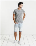 Light Wash Denim Shorts