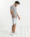 Light Wash Denim Shorts