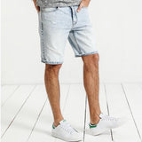 Light Wash Denim Shorts