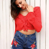 Flower Embroidery Denim Shorts