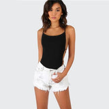 Strappy Backless Bodysuit