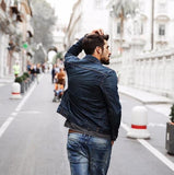 Medium Dark Wash Denim Jacket
