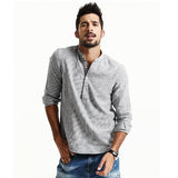 Mandarin Collar Cotton Shirt