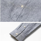 Mandarin Collar Cotton Shirt
