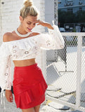 Autumn Goddess Lace Blouse