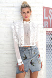 Lace Flower Blouse