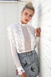 Lace Flower Blouse