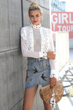 Lace Flower Blouse
