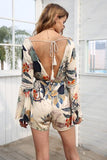 Floral Print Romper