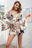 Floral Print Romper