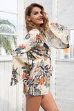 Floral Print Romper