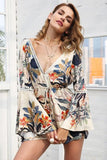 Floral Print Romper