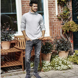 Bleach Stone Wash Denim Trousers