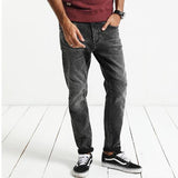 Bleach Stone Wash Denim Trousers