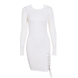 Skinny Knitted Sweater Dress