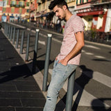 New Hole Slim Fit Jeans