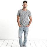 New Hole Slim Fit Jeans