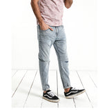 New Hole Slim Fit Jeans