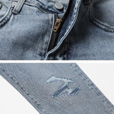 New Hole Slim Fit Jeans