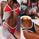 Cross Bandage Swimsuit