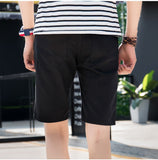 Distressed Denim Shorts