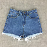 Back Zipper High Waisted