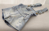 Denim Overall Shorts