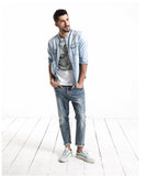 Vintage Basic Blue Denim Jeans