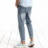 Vintage Basic Blue Denim Jeans