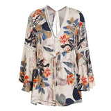 Floral Print Romper
