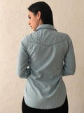 Denim Button-Up