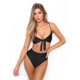 High Waist Bandage Swimsuit