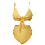 High Waist Bandage Swimsuit
