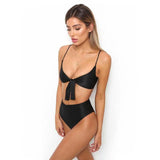 High Waist Bandage Swimsuit