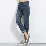 Lightening Print Denim