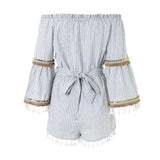 Beach Tassel Romper