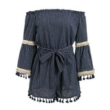 Beach Tassel Romper