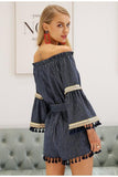 Beach Tassel Romper