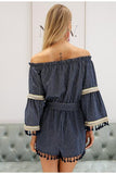 Beach Tassel Romper