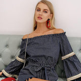 Beach Tassel Romper