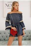 Beach Tassel Romper