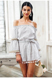 Beach Tassel Romper
