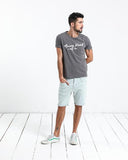 Light Blue Denim Shorts